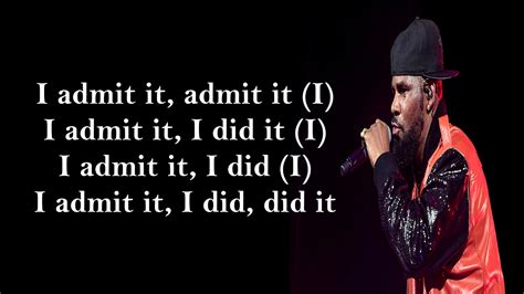 i admit it lyrics|i admit it r kelly.